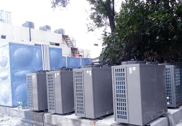 Zhenjiang bath center hot water project