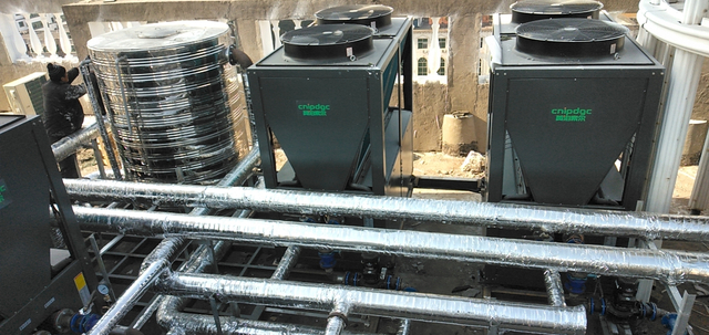 Henan Sanmenxia Lingbao Hanting Hotel Air Central Air Conditioning + Hot Water Project
